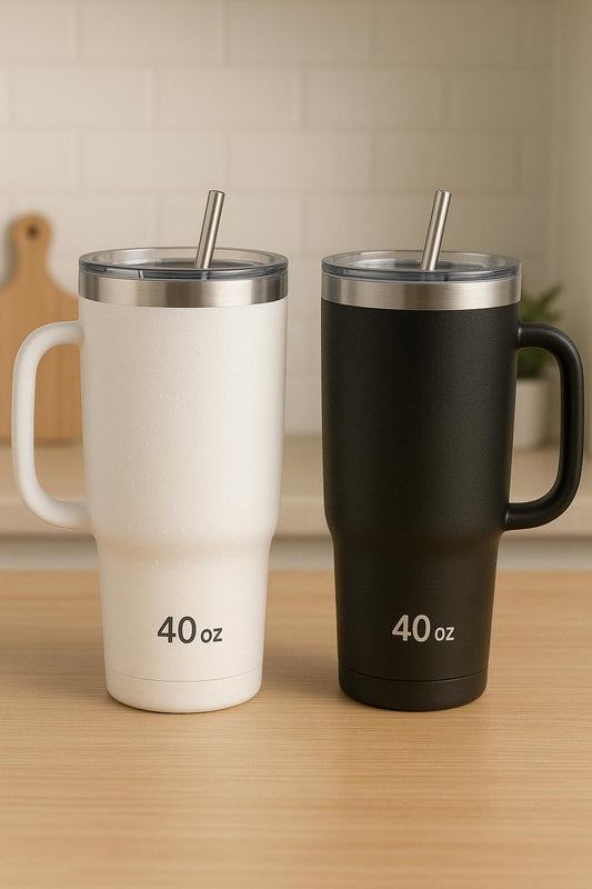 Vaso Térmico 40 oz – Bebidas Frías y Calientes